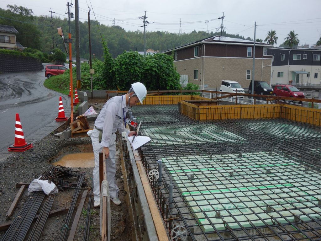 徳重の家　配筋検査