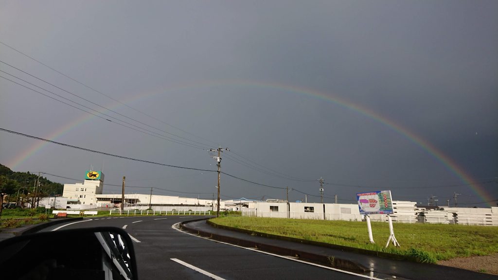 加治木　木田の家　台風の洗礼